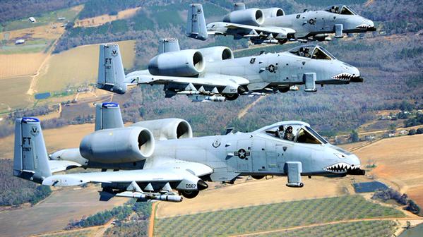 #US 'Tank Hunters' A10 arrive at #Turkey's incirlik air base