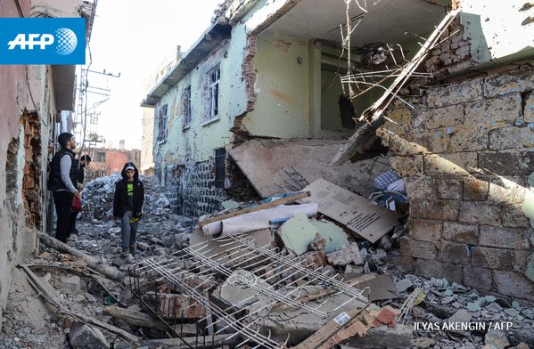 Today in the Sur district in Diyarbakir #Turkey