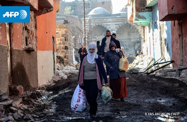 Today in the Sur district in Diyarbakir #Turkey