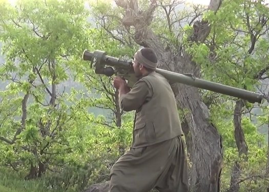 The MANPADS used by PKK in southern Turkey to down Turkish helicopter appears to be a Russian made 'Igla' variant.  