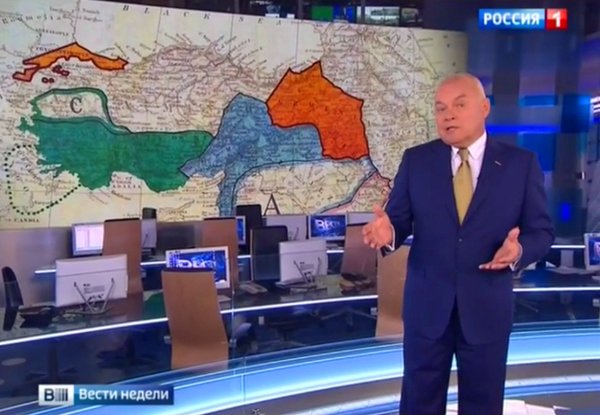 Russia's state-sponsored Vesti:Per Sykes–Picot, Constantinople (Istanbul)  and  the Turkish Straits should be Russian  