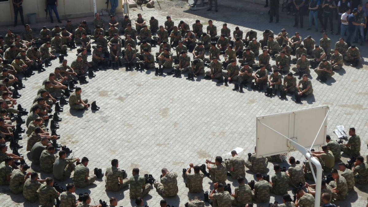 309 soldiers detained in the coup attempt in Sırnak