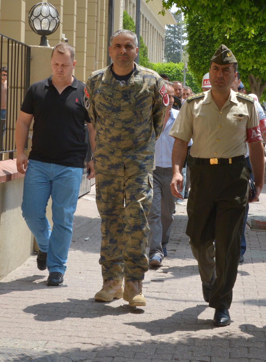Commander of Incirlik airbase has been arrested along with 10 soldiers and 1 police chief