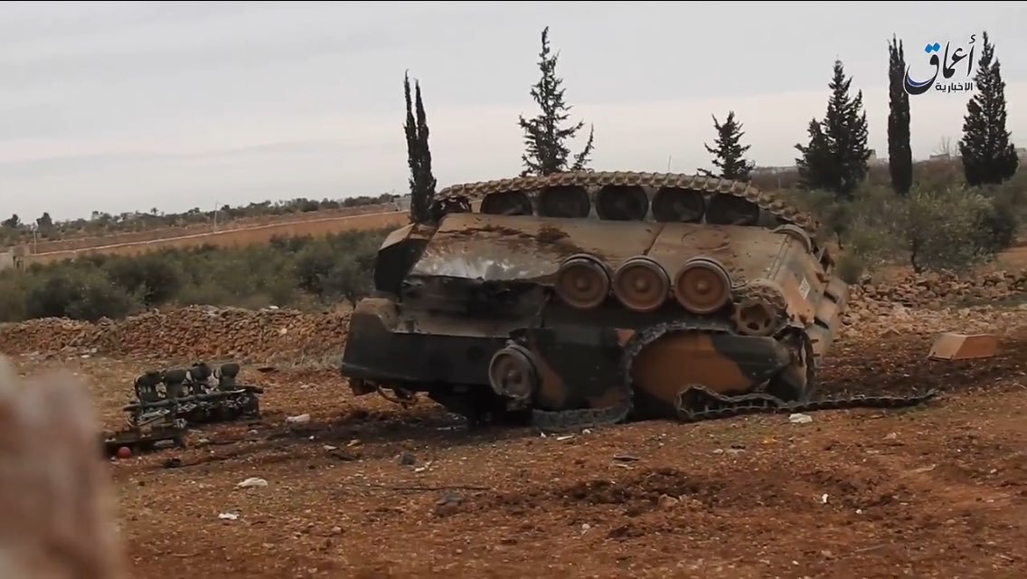 داعش تحبط الهجوم الثامن للجيش التركي و الجيش السوري الحر في السفلانية شرق مدينة الباب و تقتل ثلاثة من مقاتلي الفصائل : وفقا لوكالة أعماق الدعائية لاعش