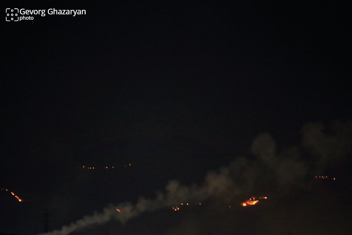 Ararat is on fire. Massive fire breaks out on the slopes of Mount Ararat 