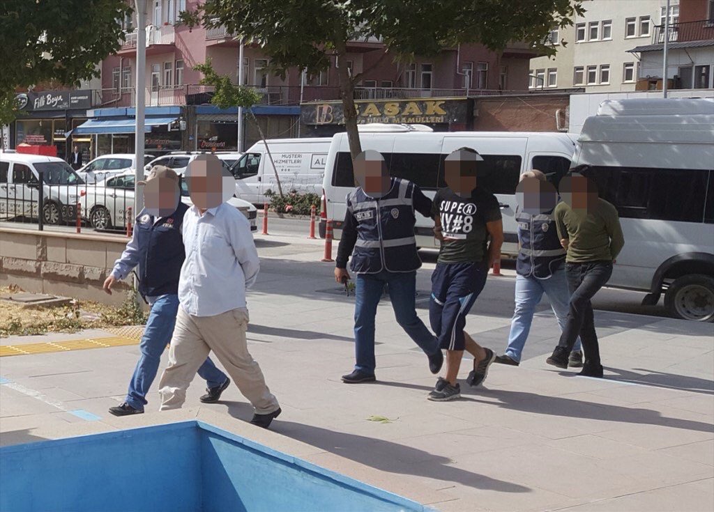 Turkish Police arrested at least 7 ISIS suspects in Istanbul .The suspects were allegedly trying to recruit new membersand spreading terror propaganda also accused of soliciting money,providing financial support. Also 6 suspects detained in Kirsehir,5 detained in Eskisehir