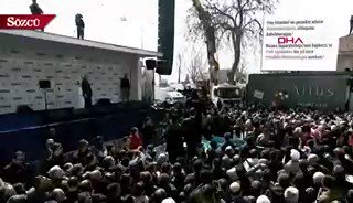 Turkish president Erdogan shows uncensored footage of New Zealand terrorist massacre at an election rally.   