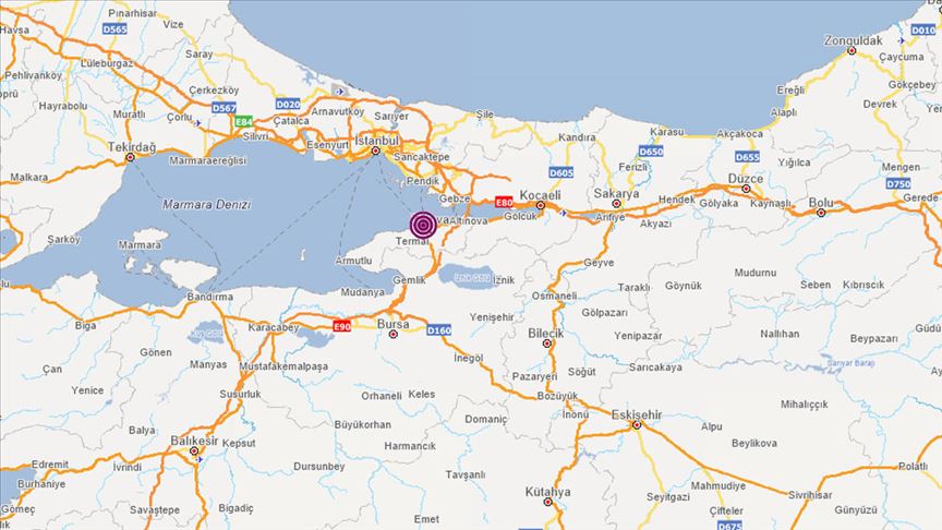 Marmara Denizi Nde 4 0 Buyuklugu Deprem Yalova Yalova Province Siyaset Guvenlik Ve Catisma Interaktif Harita Ile Ilgili Son Haberler Turkiye Turkey Liveuamap Com Tr