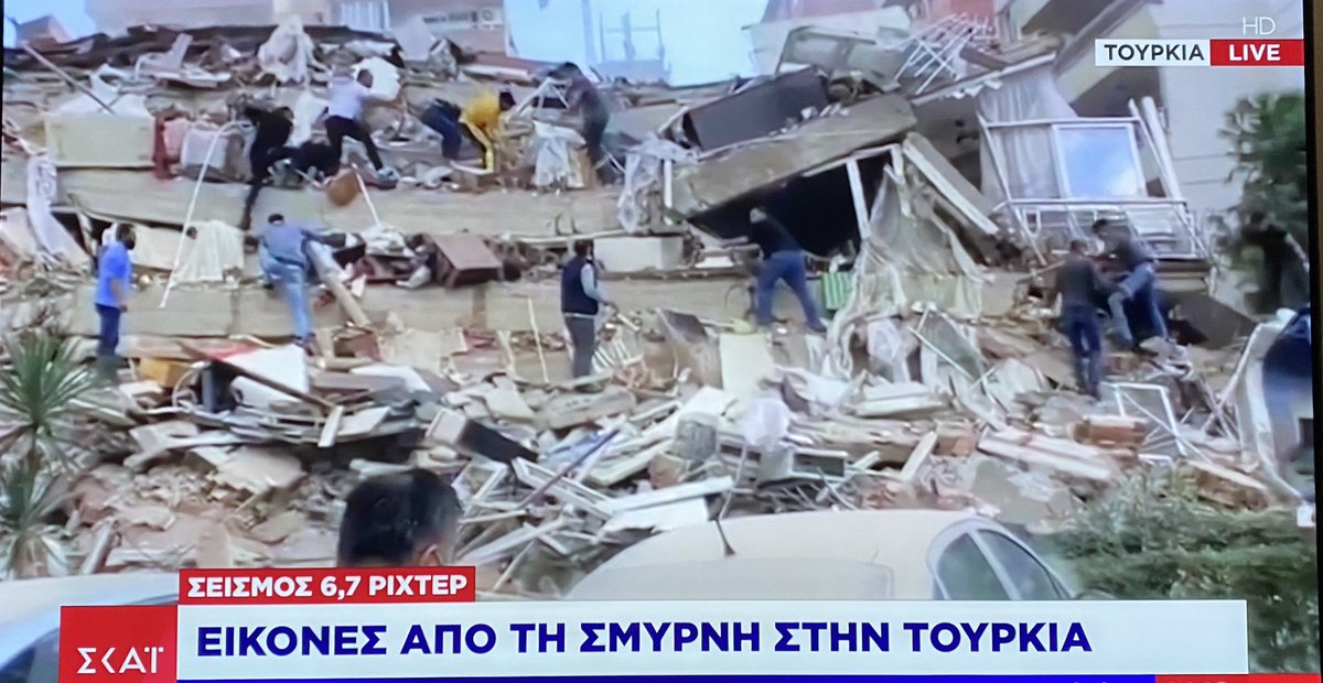 Death toll of the Izmir earthquake increases to 17. 709 people have