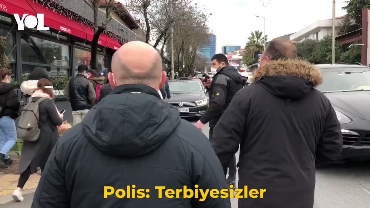 In Istanbul, police disperse Bogazici U students merely for walking as a group. They weren't even protesting. Police order students not to congregate—like airplane pilots who instruct passengers not to congregate by lavatories.