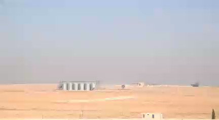 Video showing Turkish shelling this afternoon on positions near the grain silos at al Fatsa