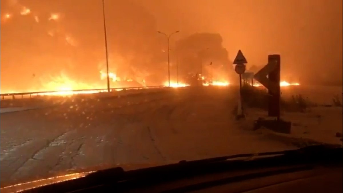 Speaking about the explosion in the oil pipeline in the Pazarcık district of Kahramanmaraş, Governor Coşkun said that there was no loss of life and that there was no risk related to settlements.