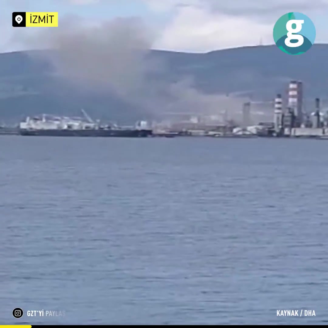 An explosion occurred at the TÜRPAŞ refinery in İzmit