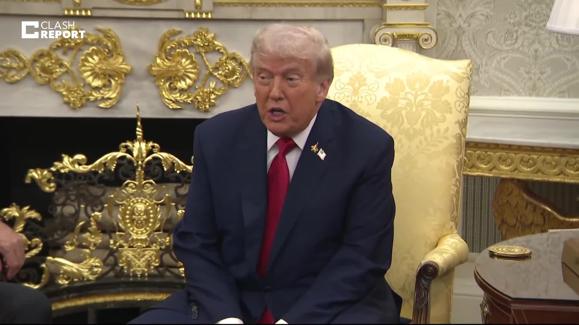 Reunión de Trump con el presidente turco Erdogan: Hace un trabajo extraordinario en su país. Hemos tenido excelentes relaciones en materia de guerra y comercio. Me gustaría que dejara de comprar petróleo a Rusia mientras Rusia continúa su ofensiva contra Ucrania.