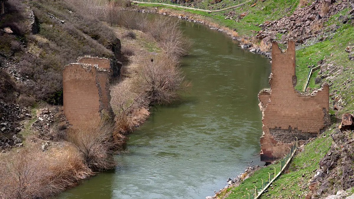 Türkiye and Armenia signed a formal protocol to jointly restore the historic Ani Bridge on their shared border. The Ani Bridge (10th–11th century) once connected major Silk Road routes across the Akhurian River near the ancient city of Ani (now a UNESCO site on the Turkish side). Today, only ruins remain
